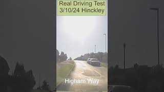 REAL Driving Test PASS Dashcam Footage Hinckley drivingtest dashcam Hinçkley [upl. by Broida]