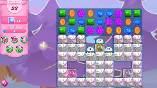 Candy Crush Saga LEVEL 1743 NO BOOSTERS new [upl. by Yrkcaz700]