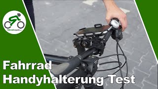 Fahrrad Handyhalterung Test  7 Halter im Fokus [upl. by Eniak]