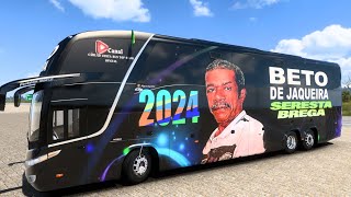 BETO DE JAQUEIRA SERESTA amp BREGA ANTIGAS 2024 NO BUS TOP SHOW [upl. by Angele891]