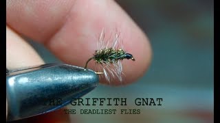 FLY TYINGTHE GRIFFITHS GNATTHE DEADLIEST FLIES [upl. by Aelyk]