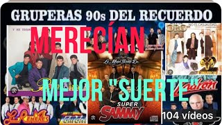 ✅👉 3 agrupaciones de los 90’que merecían mejor “suerte”  más éxito musicagrupera supersammy [upl. by Frolick]