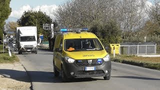 Rare Dacia Dokker ANAS in Emergenza  ANAS in Emergency [upl. by Mindy]