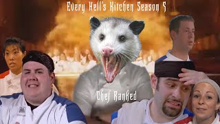 Every Hells Kitchen Season 5 Chef Ranked  EternalOpossum [upl. by Mukul]