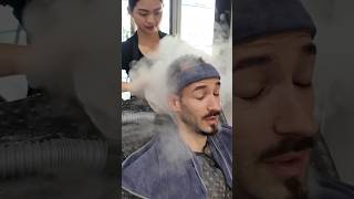 💆🏻‍♂️ A service like no other asmr relaxing spa barbershop shave massage [upl. by Aurore]