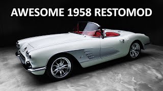 1958 RestoMod by County Corvette [upl. by Asiela923]