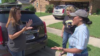 Video shows two women trapped in their car during the Saturday tornado [upl. by Atil]