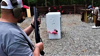 MOSSBERG 590S MINI SHELLS VS PISTOL SHOT SHELLS [upl. by Ydasahc]