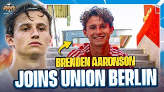 Will USMNT star Brenden Aaronson succeed at Union Berlin 🇺🇸🤔 [upl. by Carlota]