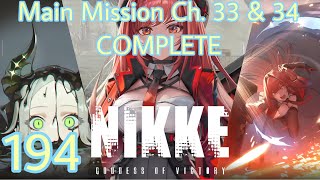 VAPAUS EVOLUTION  Main Mission Ch 33 amp 34 Full Episode  Goddess of Victory NIKKE 194 [upl. by Nainatrad]