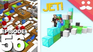 Hermitcraft 6 Episode 56  DIAMOND JET Donation [upl. by Ashlan347]