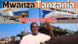 SGR TANZANIA Sept 2024 UPDATE 🚂 Mwanza Standard Gauge Railway Progressquot [upl. by Dez736]