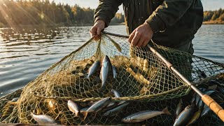 Wow  Fish Harvesting Hundreds of Tons of Commercial Fish in the Pond [upl. by Steven]