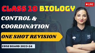 Control and Coordination Class 10 Biology  One Shot Revision  CBSE 202324  By Vibhuti Mam [upl. by Adalia]