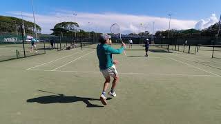 MENS DOUBLES  DIV 2  Peter amp John v Stephen amp Rocky [upl. by Polard244]