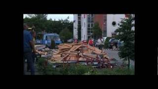 12072010 Unwetter in Bocholt [upl. by Ramsden713]