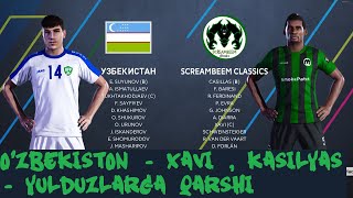 OZBEKISTON vs XAVI  KASILYAS AFSONALARGA QARSHI ● SHOMURODOV vs XAVI ● PES 21 [upl. by Caiaphas143]