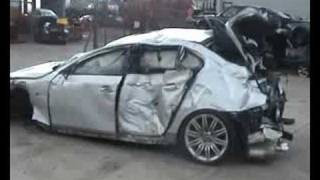 DAMAGED BMW 535D FOR BREAKING [upl. by Ilhsa]