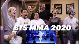 BTS at the 2020 MMA FULL REACTION WITH FRIENDS [upl. by Ujawernalo169]