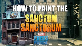 How to paint the Sanctum Sanctorum from Marvel Crisis Protocol [upl. by Ahseuqal344]