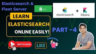 Elasticsearch  Kibana  Set up Fleet Server  Install Elastic Agent 8x  Fleet Server  Part2 [upl. by Nirehs49]