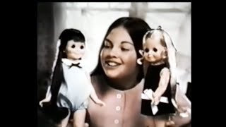 Ideals Mia amp Kerry Dolls Commercial Linda Blair 1970 [upl. by Sinegold914]