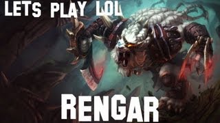 Lets play  LoL 155  Rengar Jungle Guide HD [upl. by Atterbury749]