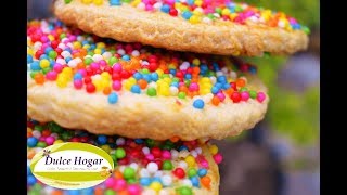 POLVORONES receta FÁCIL con GRAGEASDULCE HOGAR [upl. by Boffa]