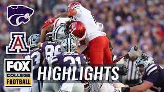 No 20 Arizona Wildcats vs No 14 Kansas State Wildcats Highlights  FOX College Football [upl. by Ellehcirt216]