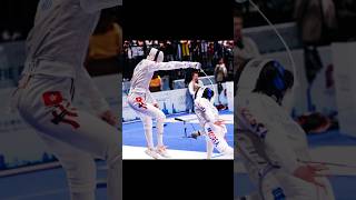 CHIN YU fencing fencingvideo fencingvideo sports [upl. by Nivri]