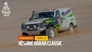 Résumé Dakar Classic  Étape 13  Dakar2023 [upl. by Clancy]