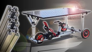 DIY Solar Kart for Kids on a Budget WITHOUT battery INFENTO based chassis and powertrain [upl. by Kirbie]