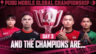 EN 2023 PMGC Grand Finals  Day 3  PUBG MOBILE Global Championship [upl. by Emearg781]