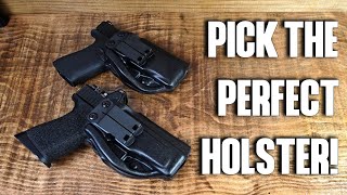 Pick the Best Holster for Concealed Carry Appendix IWB CCW [upl. by Tnarg]