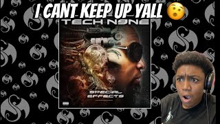 Tech N9ne  Speedom Ft Eminem amp Krizz Kaliko REACTION [upl. by Euqilegna596]