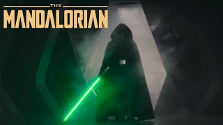 Luke Skywalker Saves Star Wars 4K HDR  The Mandalorian [upl. by Enoid45]