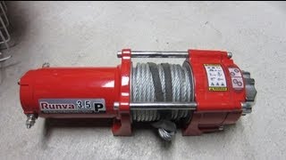 Runva 35P 3500 lb Winch [upl. by Berky386]