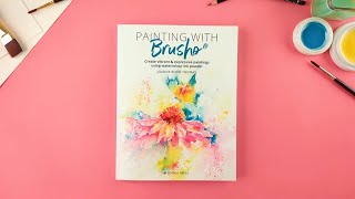 Painting With Brusho A beginners guide book to Brusho [upl. by Ahseihs]