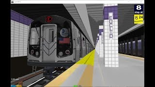 OpenBVE C Washington Heights168th Street To Euclid Avenue R143 [upl. by Eylk]