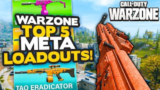 TOP 5 NEW META LOADOUTS for WARZONE SEASON 5 [upl. by Aimahs162]