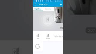 Conexis L1 Smart Lock Battery Dieing Sound Z Wave Smart Lock SmartThings Smart Door Lock Integration [upl. by Yrojram]