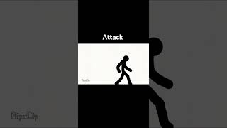 Stickman fighting animation 😎 flipaclip [upl. by Lem]