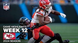 Kansas City Chiefs vs Carolina Panthers Game Highlights  NFL 2024 Season Week 12 [upl. by Nagn]