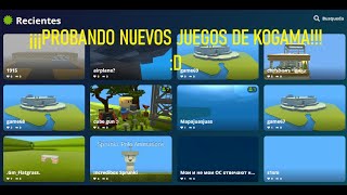 ¡¡¡Probando nuevos juegos de Kogama [upl. by Sateia]