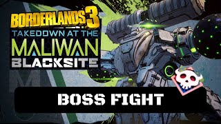 Borderlands 3 Takedown at the Maliwan Blacksite  Wotan the Invincible Boss Fight Mayhem 11 [upl. by Dougall]