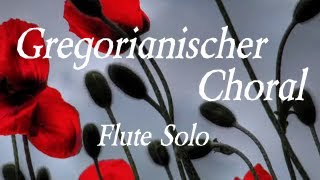 Gregorianischer Choral  Querflöte [upl. by Margreta]