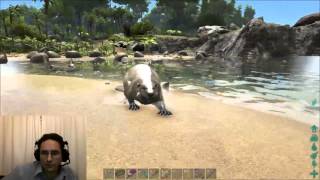 ARK Survival Evolved Giant Beaver Autonomous collector of wood [upl. by Efron542]