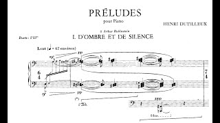 Henri Dutilleux  Trois Préludes pour piano [upl. by Bac]