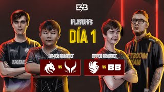 ES DreamLeague Season 22 PLAYOFFS UPPER  LOWER [upl. by Annaxor]