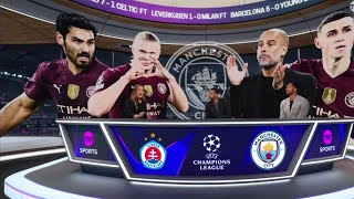 Man city vs Slovan 40 Bratislava Ferdinand Lescott Post March Pep Guardiola Postmatch analysis [upl. by Corso]